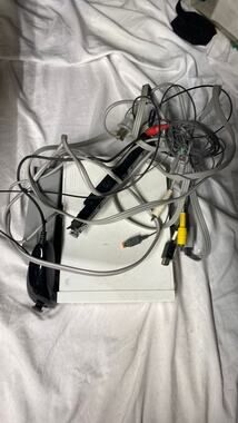 Wii Console With Everything Only One Remote